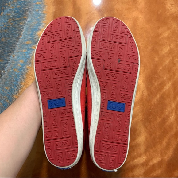 Keds Rookie Loop de Loop High Top Red Lace Up Sneakers size 9 - Picture 11 of 12